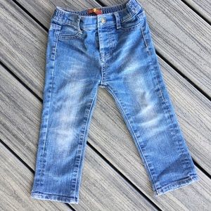 EUC 24m Boys button fly jeans